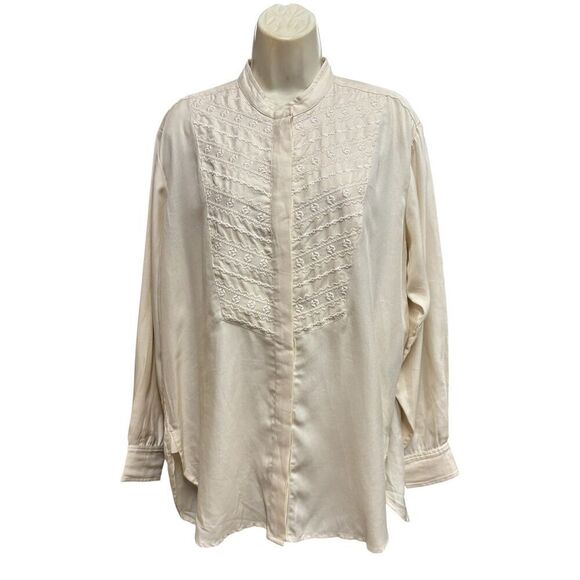 Isabel Marant Étoile Britten Blouse In Ecru Cotton With Embroidery NWT Size 38/ - Picture 8 of 15